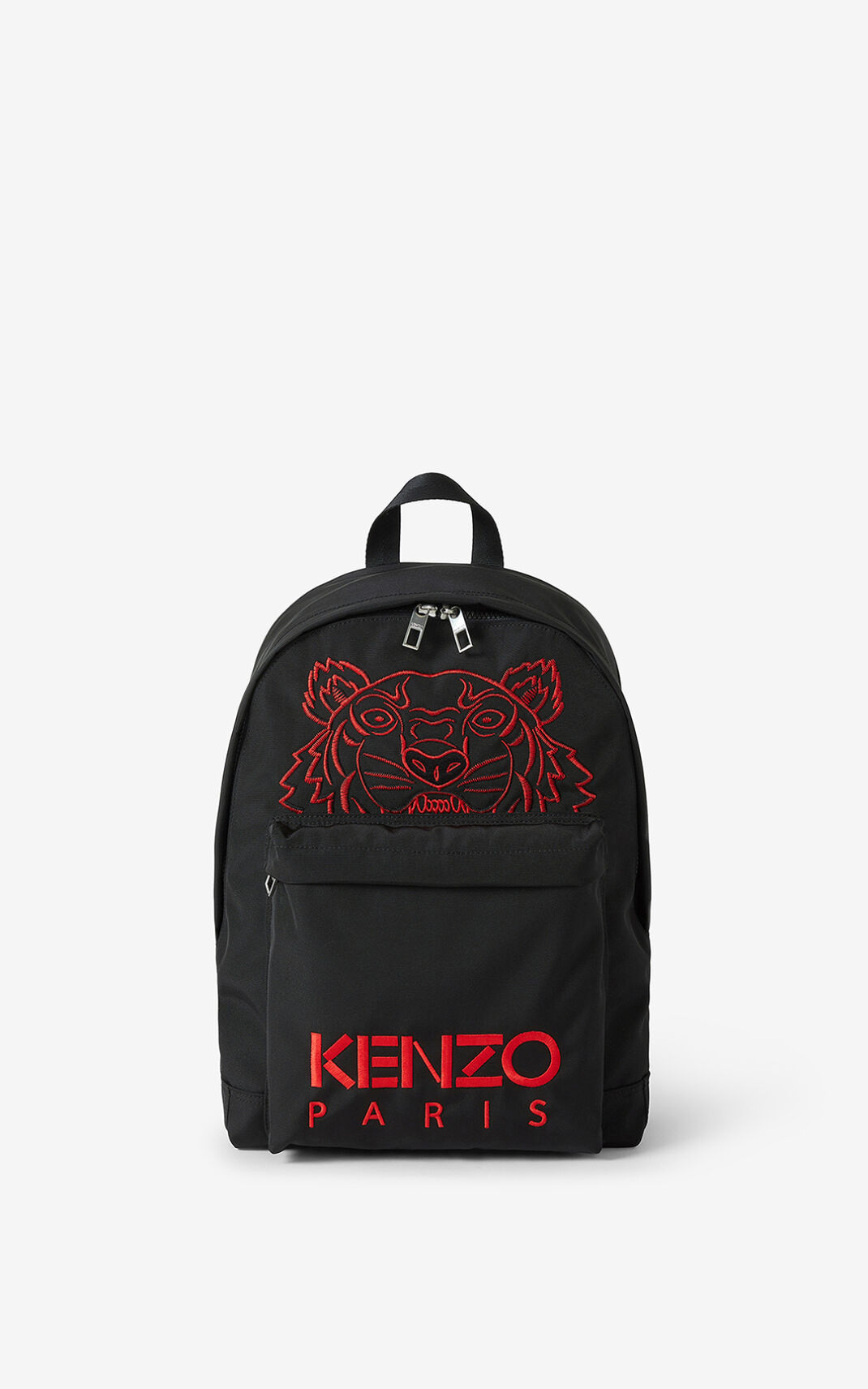 Kenzo Kampus Tiger Vászon Hátizsák Női Fekete | ID.933222